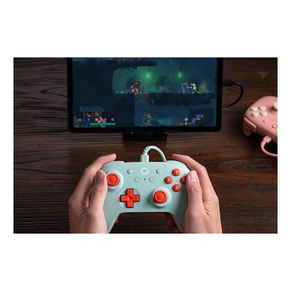 8Bitdo Ultimate 2C Wired Controller for Windows PC and Android, with 1000Hz Polling Rate, Hall Effect Joysticks and Hall Triggers, and Remappable L4/R4 Bumpers (Mint) — imagem 6
