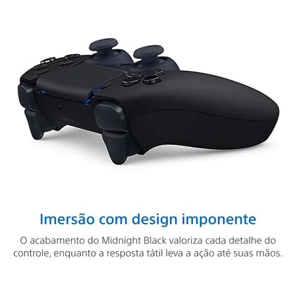 Controle sem fio DualSense Midnight Black — imagem 6