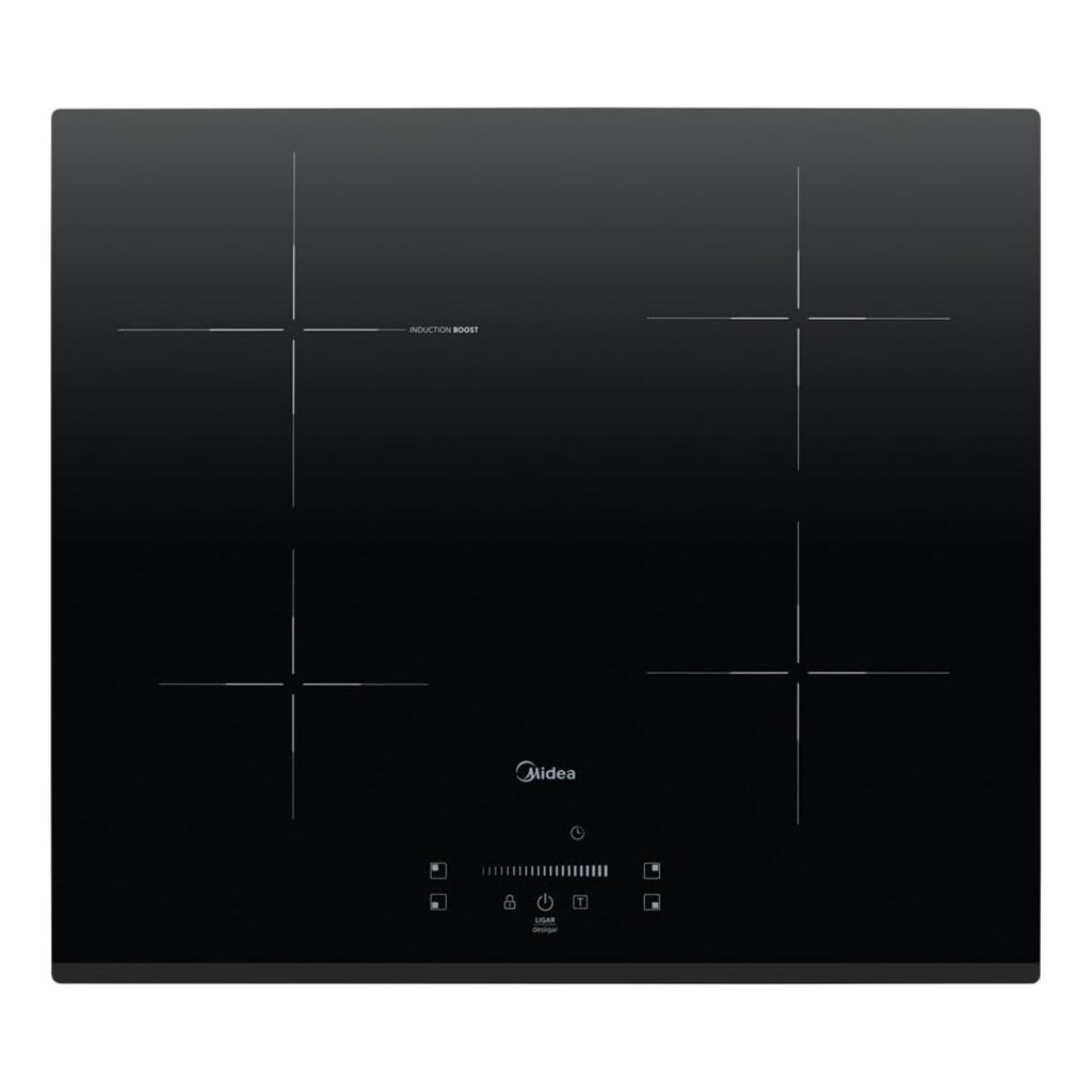 Cooktop 4 Bocas De Indução Midea Built In Even Pro