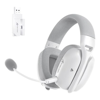 Fone Headset Gamer Attack Shark L80 Pro Tri-Mode (Bluetooth 5.3, 2.4GHz e P2) Microfone Removível Cancelamento de Ruído Drivers 40mm — imagem 10