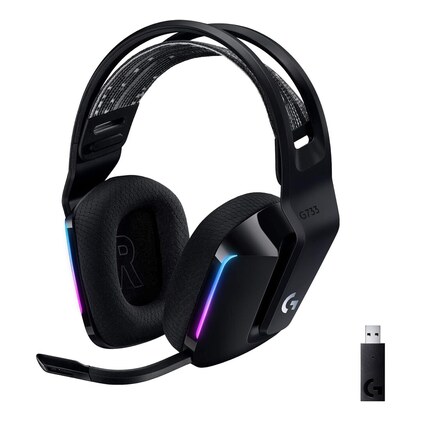 Headset Gamer Sem Fio Logitech G733
