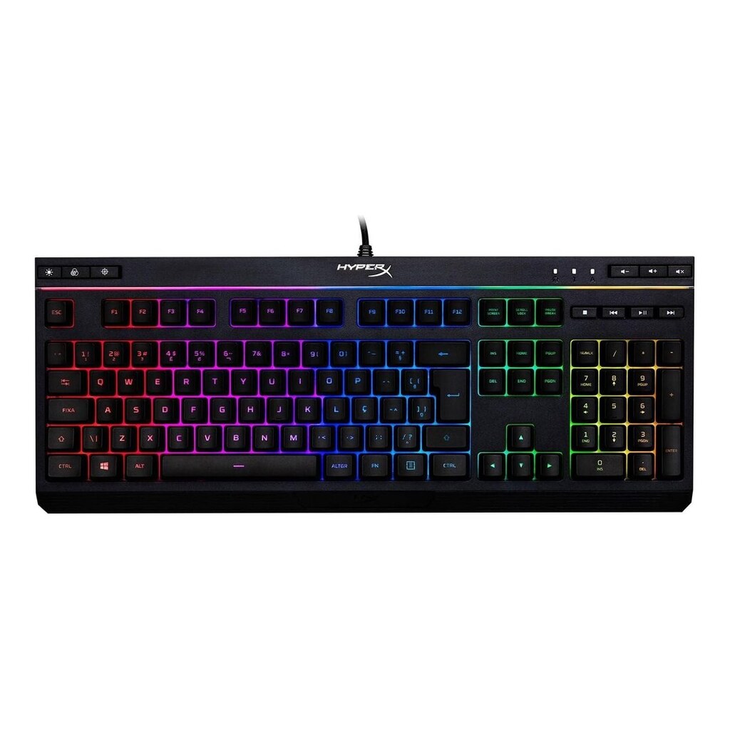 HyperX Teclado Gamer HyperX Alloy Core RGB, ABNT2, PRETO