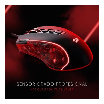 Mouse Gamer Redragon Predator RGB M612-RGB, Preto — imagem 4