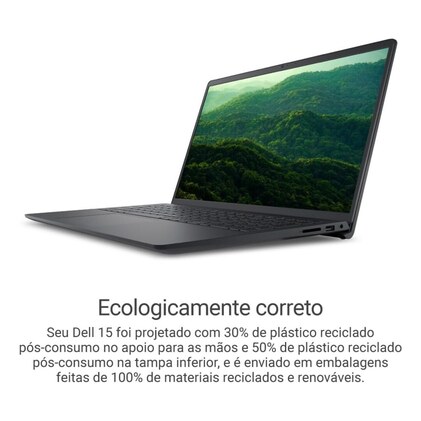 Notebook Dell 15 I DC15-i71355U-U90 15.6" Full HD 13ª Gen Intel Core i7 16GB 512GB SSD Ubuntu Linux Preto Carbono — imagem 5