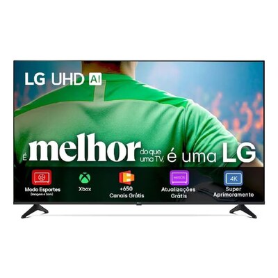 Smart TV LG UHD AI UA75 de 43 polegadas