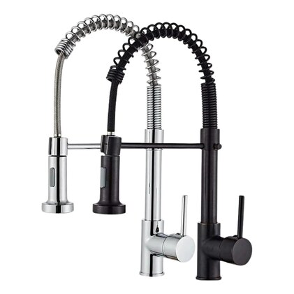 Torneira Gourmet para Cozinha Preto Fosco